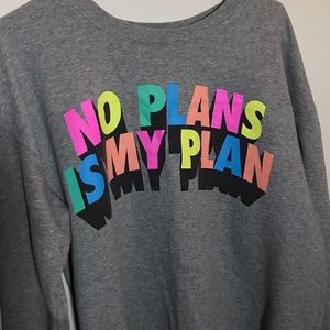 Slogan sweater